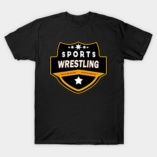 Wrestling T-Shirt by Usea Studio